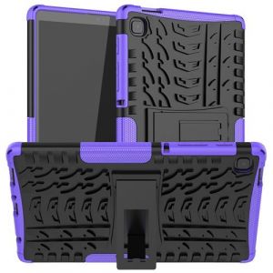 Housse etui coque rigide anti choc pour Samsung Galaxy Tab A7 Lite T220 / T225 (8,7 pouces) - MAUVE - htdmobiles