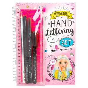 Depesche 8581 Set main Lettering TOPModel avec livre et crayons multicolore