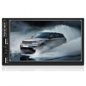 Autoradio 7 Pouces Écran HD MP5 Bluetooth FM Télécommande Caméra 4LEDs YONIS