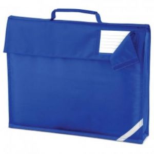 Petite sacoche l&eacute;g&egrave;re - cartable porte document - QD51 - Bleu roi Id&eacute;ale pour &eacute;tudiants ou pour petites r&eacute;unions.