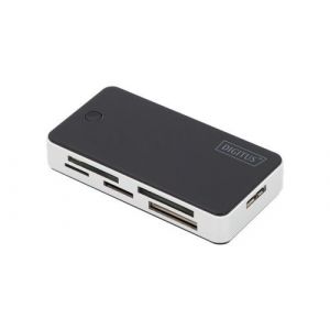 DIGITUS DA-70330-1 - Lecteur de carte - tout-en-un (MS, MS PRO, MMC, SD, xD, MS PRO Duo, miniSD, CF, RS-MMC, MMCmobile, microSD, MMCplus, MMCmicro, SDHC, MS Micro) - USB 3.0