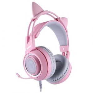 Casque Gaming Somic G951 - Micro intégré - 7.1 Surround Sound - Rose