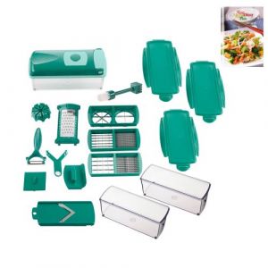 Genius Nicer Dicer Fusion Julietti Mandoline 23 en 1 Multifunction Professionelle