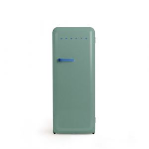 FRIDGE RETRO 281L - R&eacute;frig&eacute;rateur r&eacute;tro - Vert et bleu