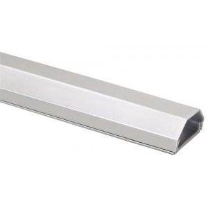 MyWall HZ3-1,1SIL Pack de 2 Chemins de câbles en aluminium pour Fixation mural 1100 mm Argent