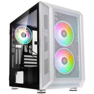 Kolink Citadel Mesh RGB Micro-ATX Boitier - blanc