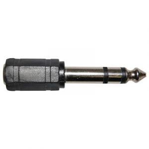 Adaptateur transformant un jack 3,5 en un jack 6,35 Stéréo.