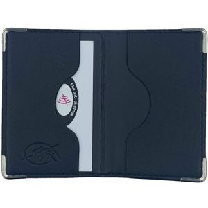 Etui 2 cartes bancaire anti piratage noir made in France porte double CB bind&eacute;