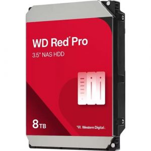 WD Red Pro WD8005FFBX - Disque dur - 8 To - interne - 3.5" - SATA 6Gb/s - 7200 tours/min - m&eacute;moire tampon : 256 Mo