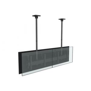 Multibrackets M Pro Dual Side MBC2X1U2 - Support - aluminium, acier - noir - Taille d'&eacute;cran : 32"-65" - montable au plafond