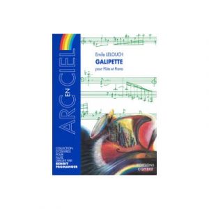 Partitions Classique Combre Lelouch Emile - Galipette - Flute Et Piano Fl&ucirc;te Traversi&egrave;re