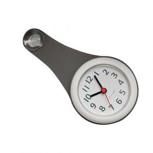 Horloge Ventouse Convient pour la salle de bain -gris