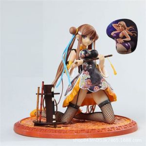Figurine d'anime Genmu Tan Chun-Mei figurine en PVC à collectionner jouets 17 cm avec tapis de souris Tsunade