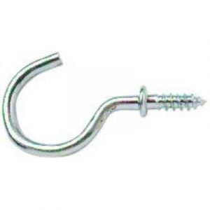 Bulk Hardware Lot De 20 Crochets Porte Tasses En Chrome Plaqu&eacute; 50 Mm