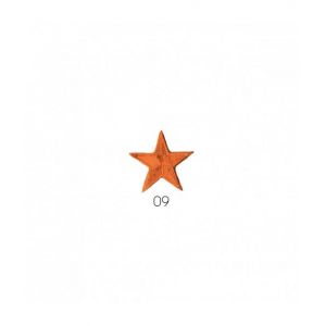 Ecussons Thermocollant Petite Etoile 3 X 3 cm - Mediac(...) - Orange