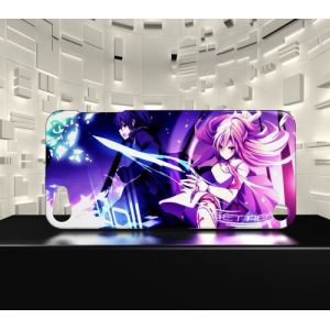 Coque compatible pour Ipod TOUCH 7 Sword Art Online SAO Kirito Asuna 02