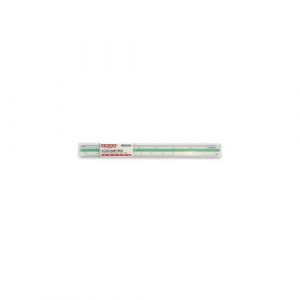 ARDA 111 règle Règle graduée 300 mm Plastique Vert, Rouge, Blanc 1 pièce(s)