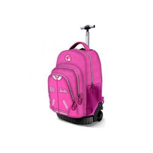 Barbie FAN GTS - Valise à roulette / sac à dos - rose - Barbie Varsity