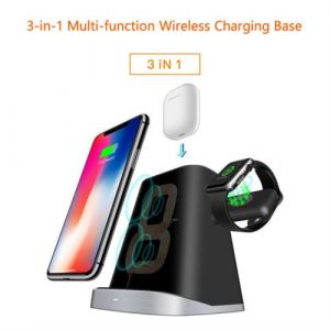 Support de charge sans fil chargeur Dock pour support d'Apple montre pour Apple AirPod wedazano251
