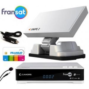 Pack Antenne Automatique Snipe + Démodulateur Fransat Hd 12V