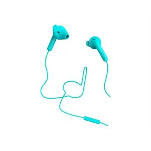 DeFunc Go Hybrid - Écouteurs avec micro - embout auriculaire - filaire - blanc