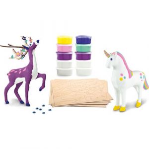 Joustra Kit de pâte à modeler 'Animaux magiques' Licorne &