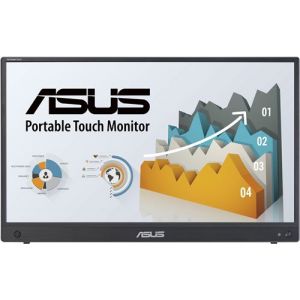 ASUS ZenScreen Touch MB16AMTR - &Eacute;cran LED - 15.6" - portable - &eacute;cran tactile - 1920 x 1080 Full HD (1080p) @ 60 Hz - IPS - 250 cd/m&sup2; - 700:1 - 5 ms - Mini HDMI, 2xUSB-C - haut-parleurs