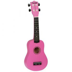 Tanglewood TWT SP HP HOT PINK Discovery Classical - Ukulele soprano (+ housse)