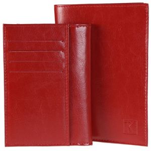 DUO Portefeuille et porte papiers/documents cartes - 100% Cuir - Pack CADEAU Homme - Noel Anniversaire