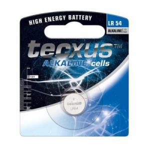 Tecxus pile bouton LR54
