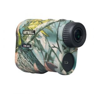 T&eacute;l&eacute;m&egrave;tre Laser NK-600 Camouflage - Jumelles de Golf et Chasse Rechargeables, Port&eacute;e 600m avec Verrouillage Drapeau