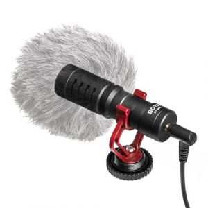 BOYA BY-MM1 Mini Microphone Electromètre Electrique pour Smartphone Tablette PC DSLR Caméra Caméscope