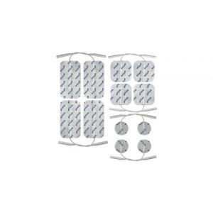 Électrodes mixtes pour électrostimulation tens ems - 12 électrodes mixtes