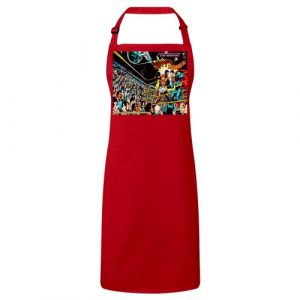 Fabulous Tablier Cuisine Premium Rouge Superman Contre Mohamed Ali