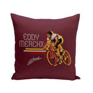 Fabulous Housse de coussin rouge Eddy Merckx Vintage [40x40 cm]