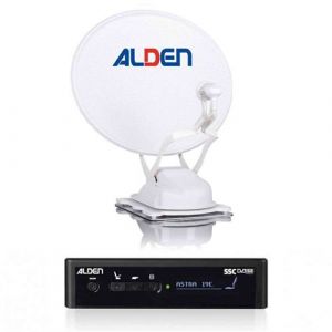 Parabole satellite automatique Alden Onelight Evo – 60 cm, pointeur module SSC