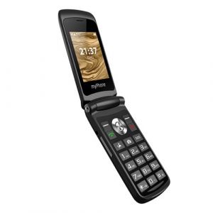 Téléphone myPhone Waltz Clapet avec Bouton SOS Jack 3.5mm et Connexion Bluetooth