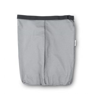 Brabantia Sac int&eacute;rieur de rechange pour panier &agrave; linge, gris, 35 l, Coton, gris, 55 L