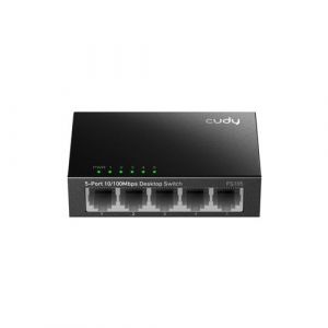 Cudy FS105 commutateur réseau Non-géré Fast Ethernet (10/100) Noir