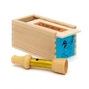 Quelle est belle compagnie - appeau individuel petit gravelot (en coffret bois)