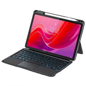 &Eacute;tui FLOODKING pour Lenovo Tab M11 , Clavier Bluetooth avec Touchpad, Noir