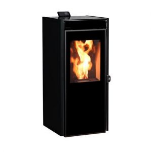 Po&ecirc;le &agrave; granul&eacute;s de bois 9.5kw noir Ecoforest 20914