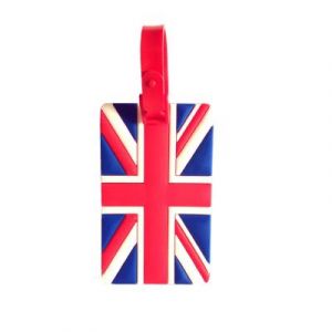 Etiquette &agrave; bagages /&eacute;tiquette valise (Drapeau Anglais - Union Jack) NOVAGO &reg;