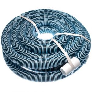 vhbw Tuyau flexible pour piscine raccord 38mm 7.6m pour skimmer, aspirateur, filtre - stabilisé UV, résistant au chlore