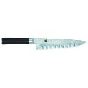 Couteau de chef damas Shun lame alvéolée 20cm