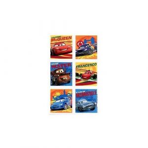 Autocollant Party Cars Disney (pack de 4)