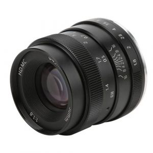 Objectif Focale Fixe Demi-Cadre Monture M4/3 50Mm F1.8 Pour Olympus E-M5 E-M5Ii E-M10 E-M10Ii E-M10Iii Caméra