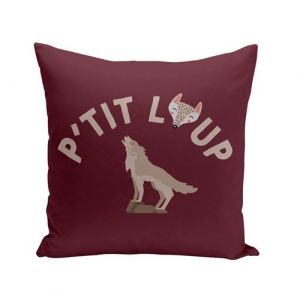 Fabulous Housse de coussin rouge P'tit Loup [40x40 cm]
