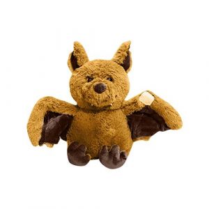 Peluche de Petit diable chauve-souris Halloween B 24 cm-marron