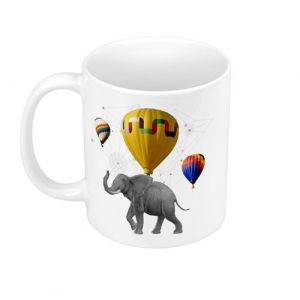 Fabulous Mug céramique Éléphant Mongolfière